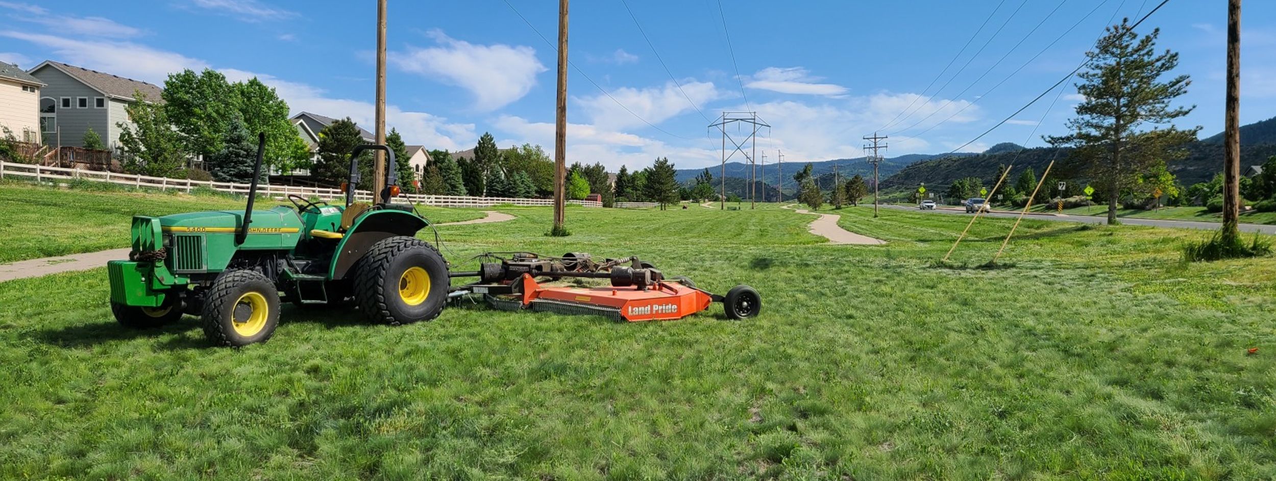 field mowing
