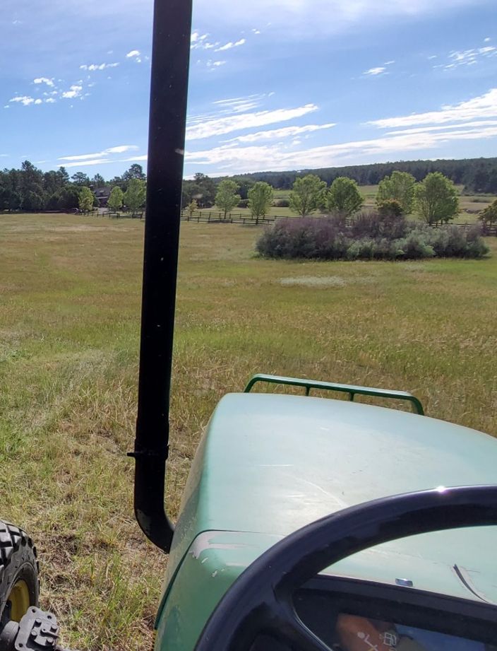 field mowing